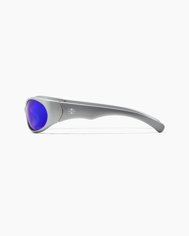 RITUAL - DEMON SPEED SUNGLASS - MATTE CHROME / BLUE REFL POLAR