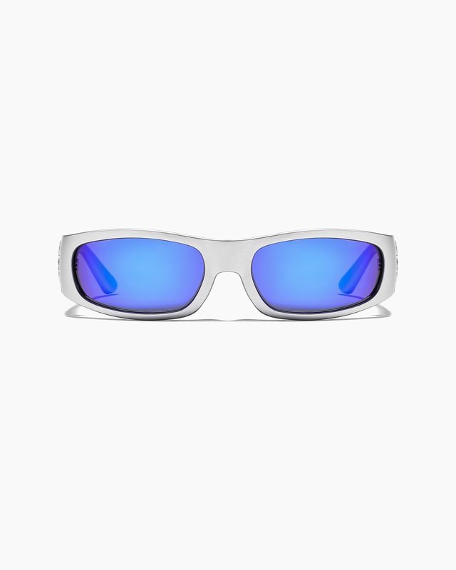 RITUAL - PARASITE SUNGLASS - MATTE CHROME / BLUE REFL POL