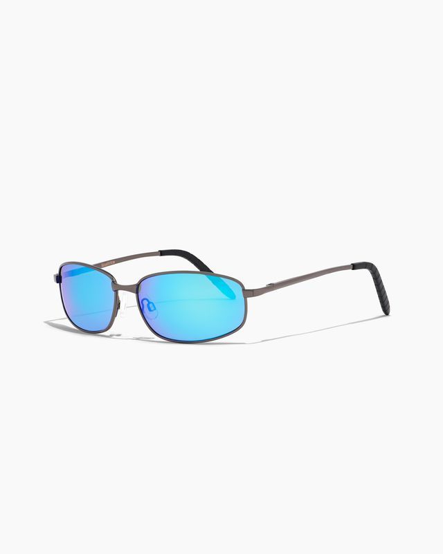 RITUAL - CALIFORNICATION SUNGLASS - POLISHED GUNMETAL / BLUE REFLE