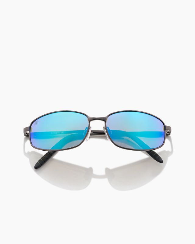 RITUAL - CALIFORNICATION SUNGLASS - POLISHED GUNMETAL / BLUE REFLE