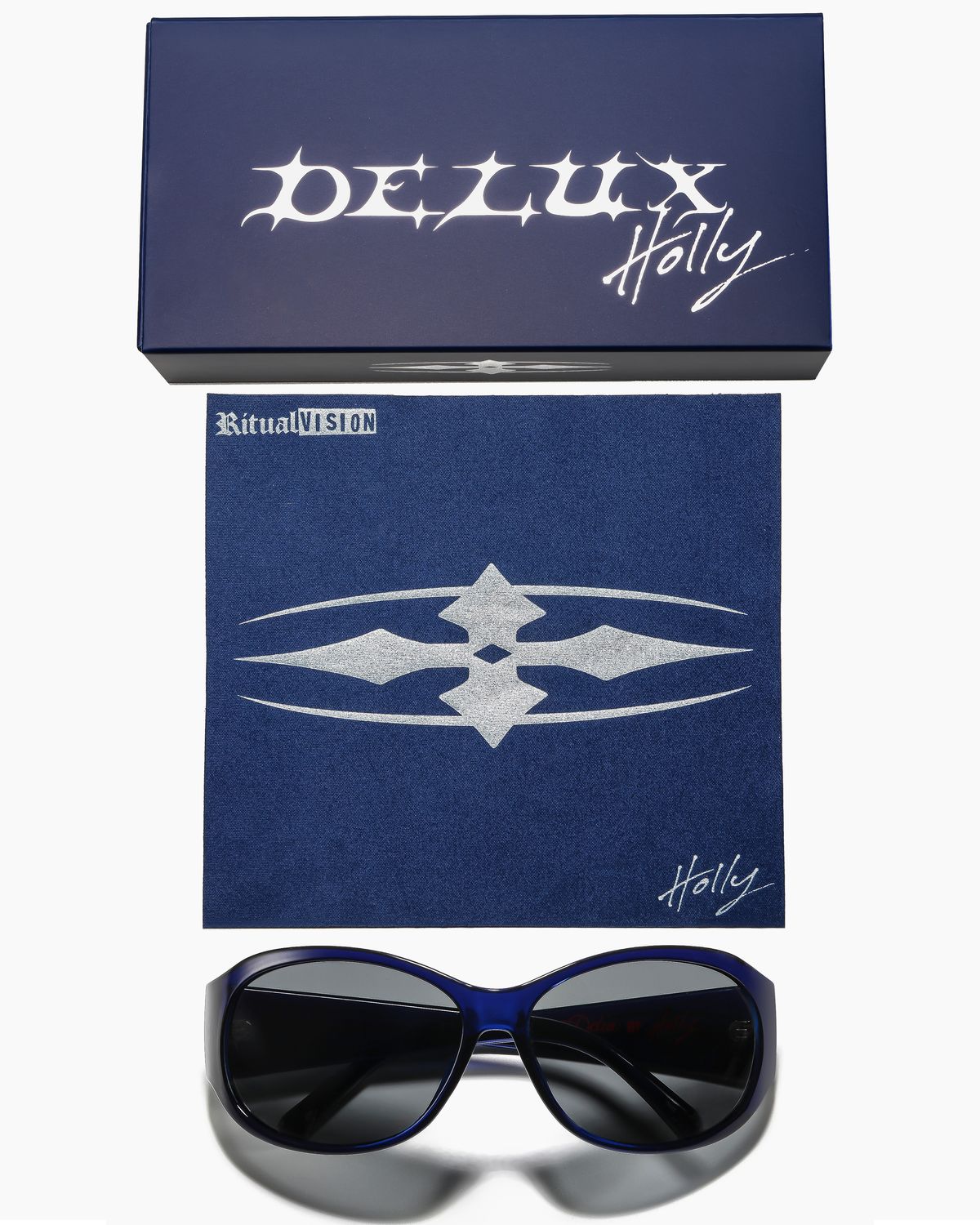 RITUAL - DELUX SUNGLASS - NAVY / BLACK POLARISED
