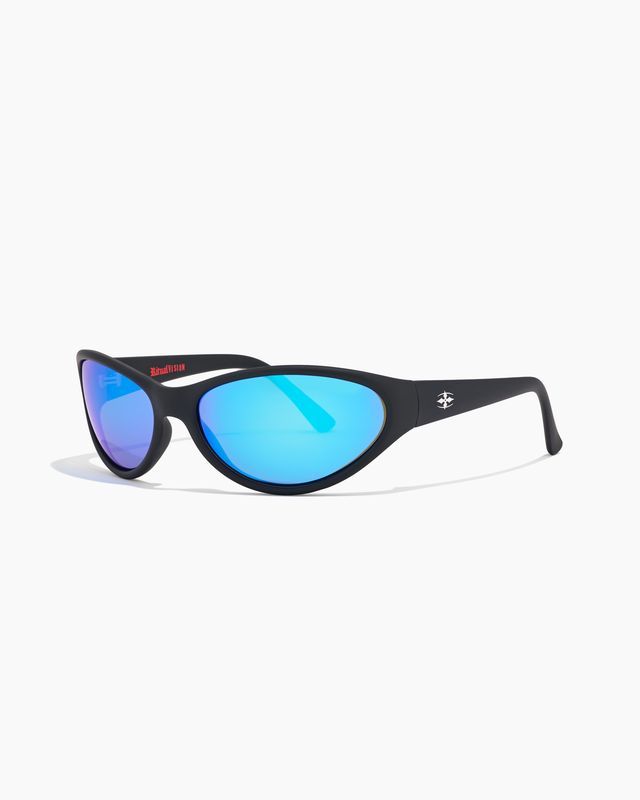 RITUAL - MORPHINE SUNGLASS - MATTE BLACK/BLUE REFL POL