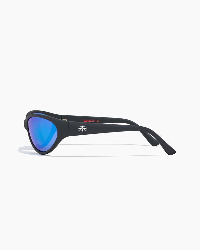 RITUAL - MORPHINE SUNGLASS - MATTE BLACK/BLUE REFL POL