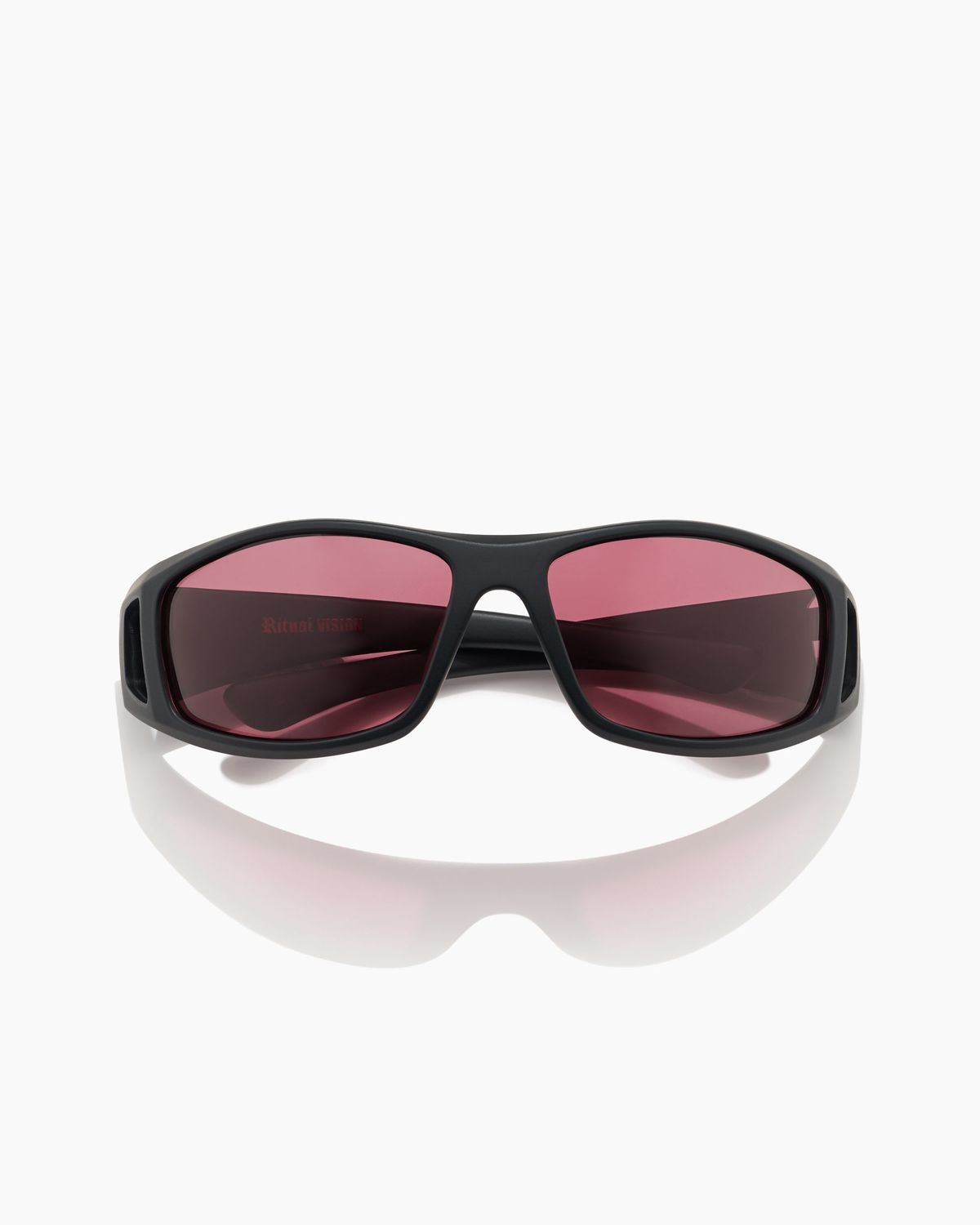 RITUAL - DRAGSTER SUNGLASS - MATTE BLACK / RUST POLARISED