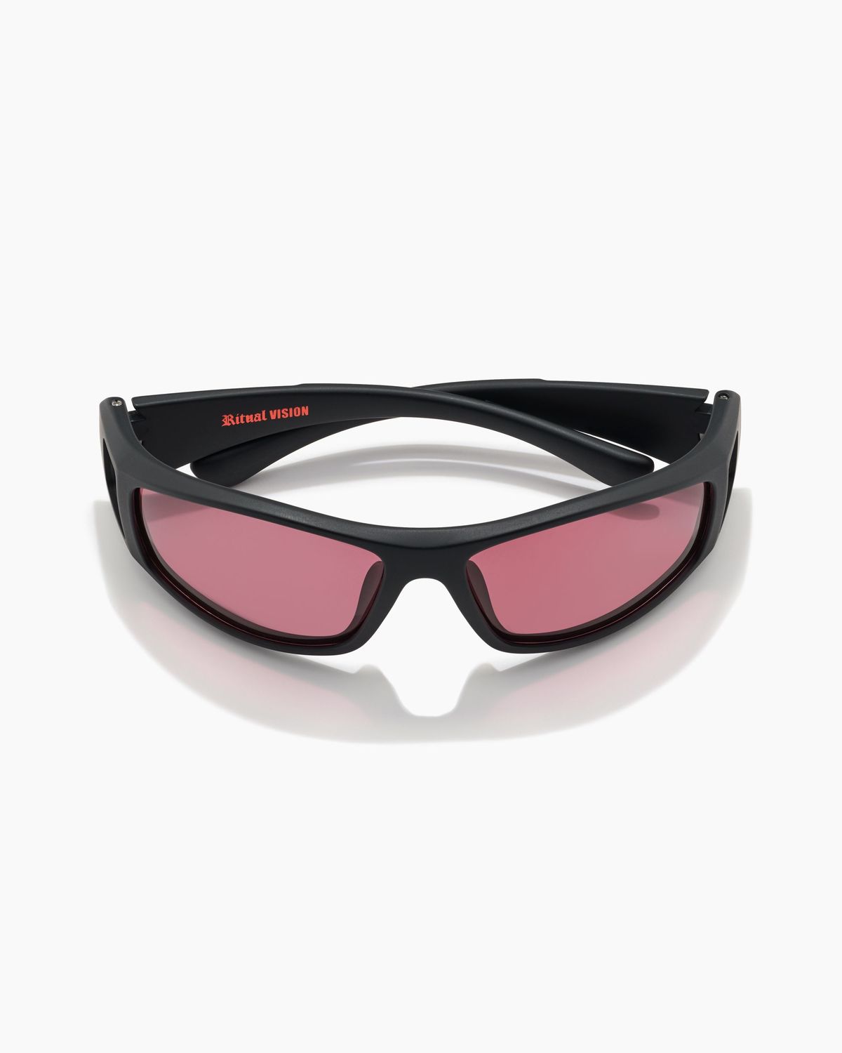 RITUAL - DRAGSTER SUNGLASS - MATTE BLACK / RUST POLARISED