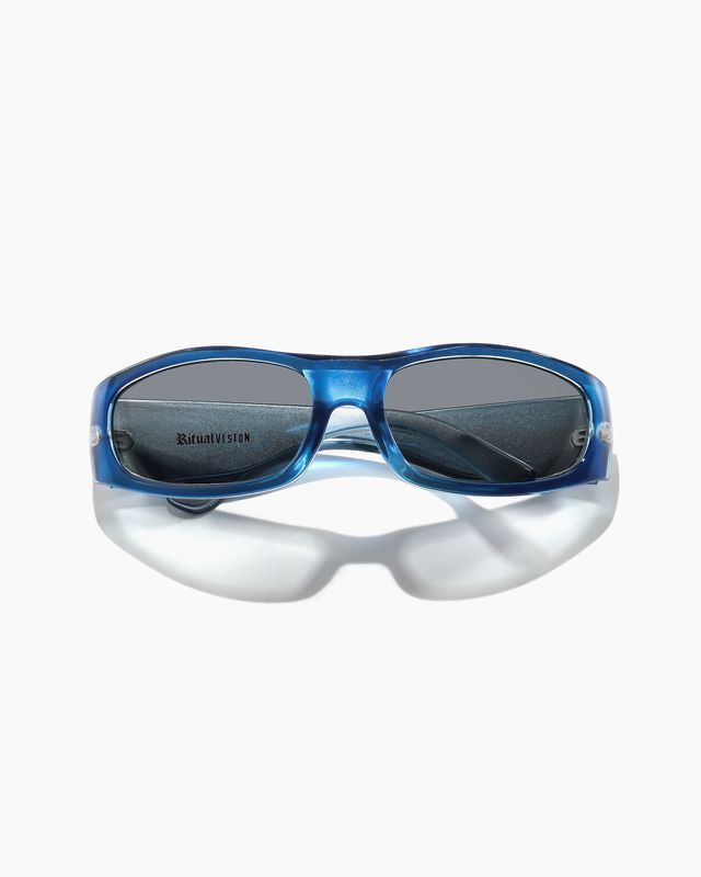 RITUAL - PARASITE SUNGLASS - METALLIC BLUE CHROME / BLACK