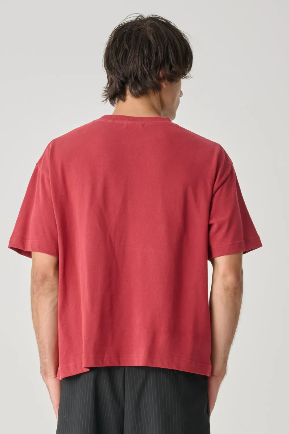 X LARGE MENS LA STAR GORILLA FIT TEE - PIGMENT BRICK