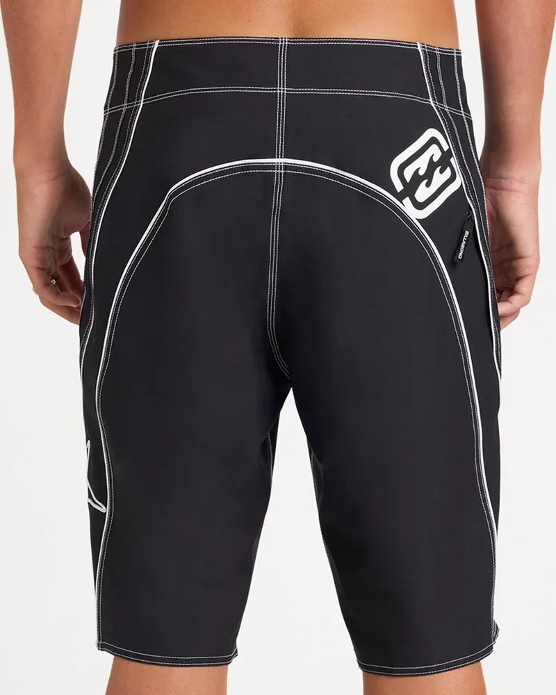 BILLABONG MENS FLUID 2K PRO BOARDSHORT - BLACK