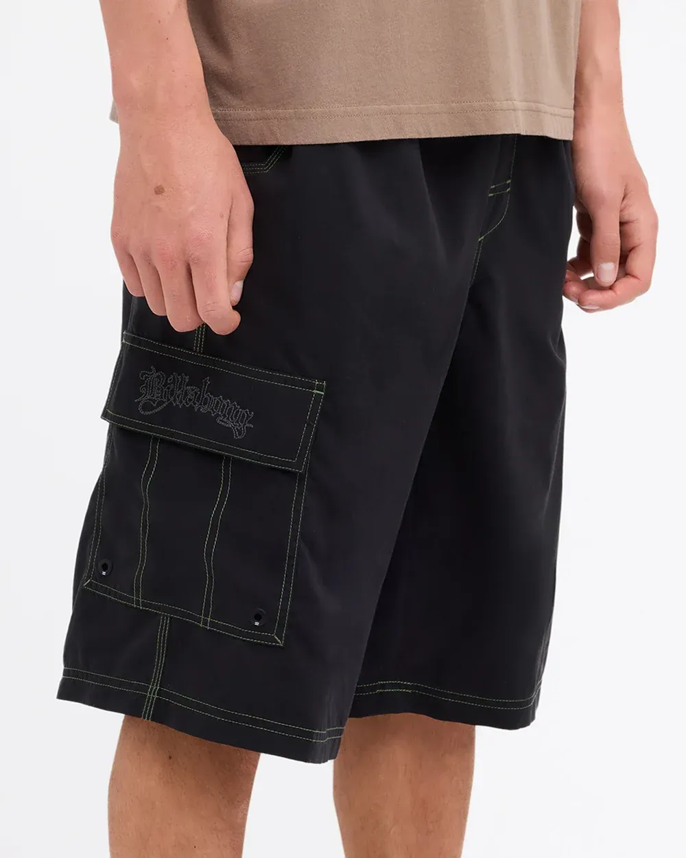 BILLABONG MENS IMMORTAL THROW ON BOARDSHORT - BLACK