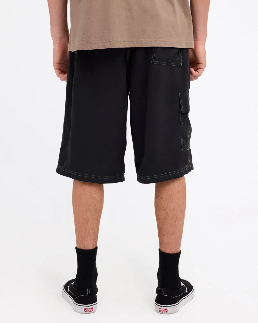 BILLABONG MENS IMMORTAL THROW ON BOARDSHORT - BLACK