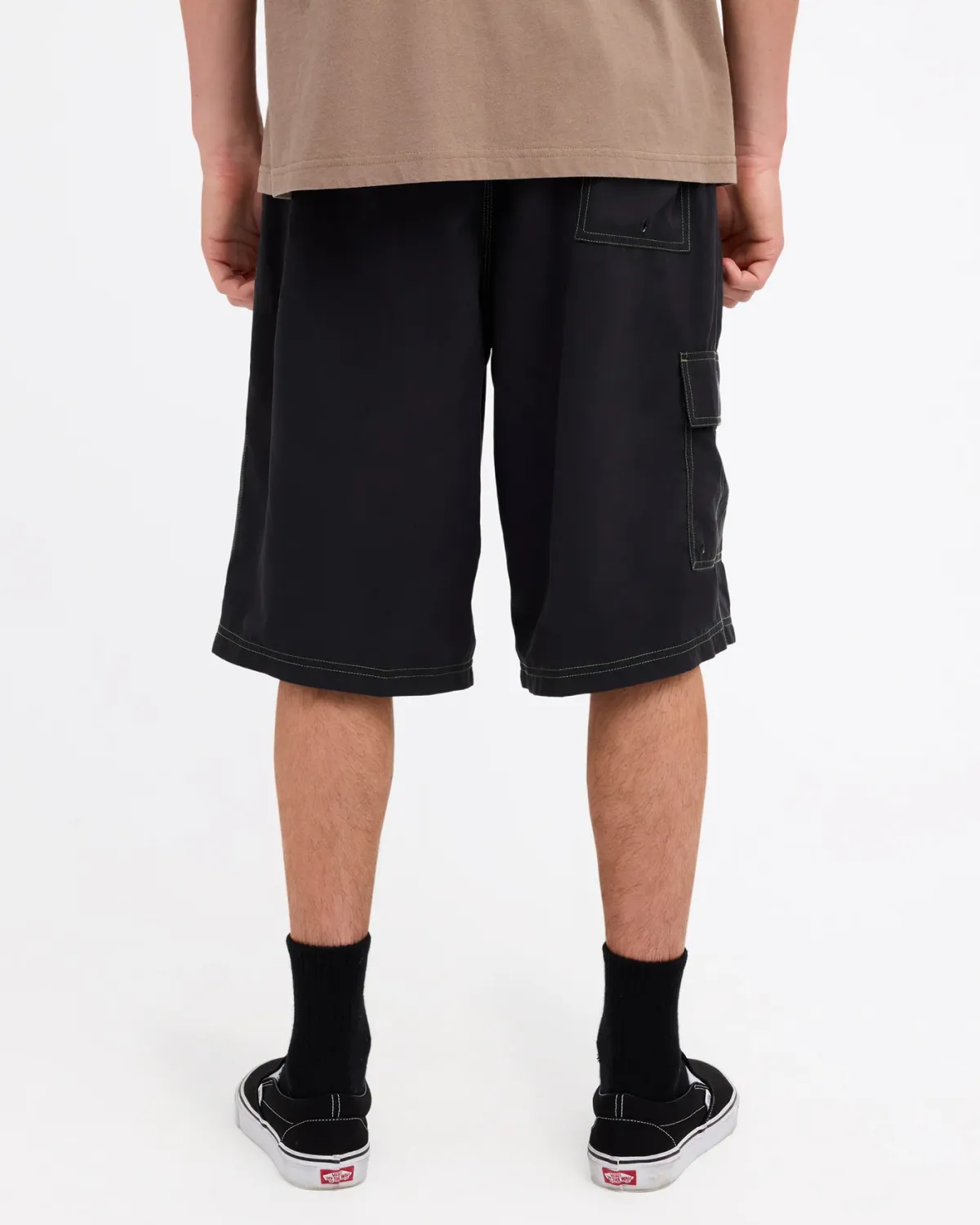 BILLABONG MENS IMMORTAL THROW ON BOARDSHORT - BLACK