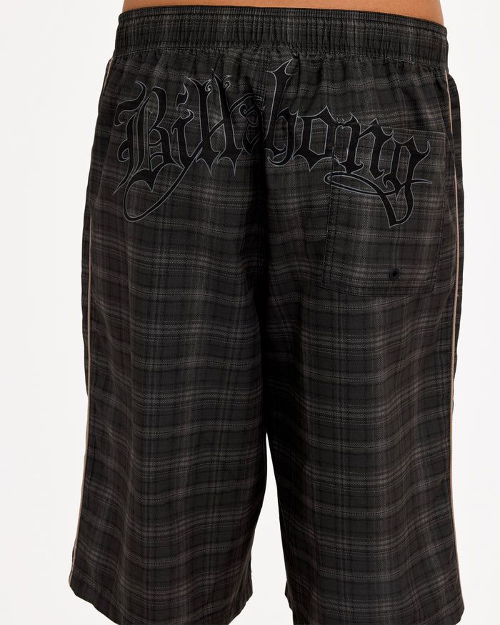 BILLABONG MENS IMMORTAL CHECK BOARDSHORT - MOSS