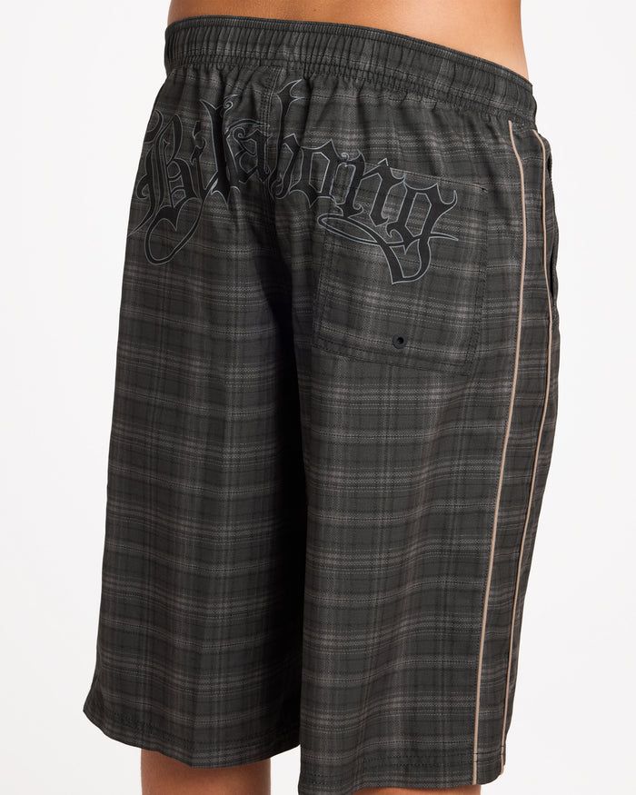 BILLABONG MENS IMMORTAL CHECK BOARDSHORT - MOSS