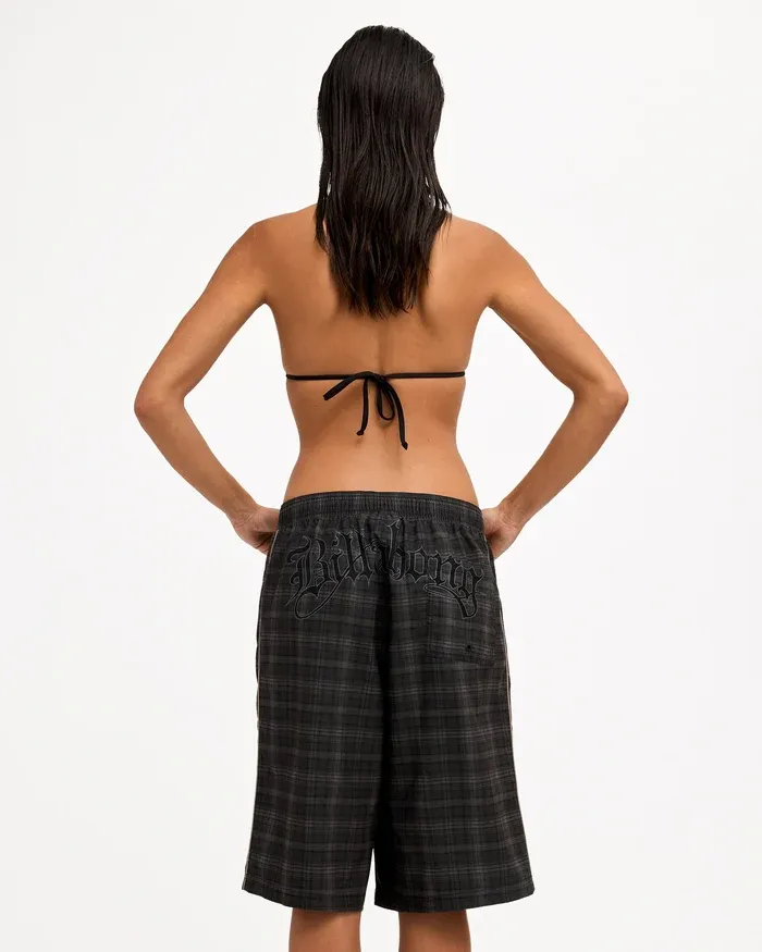 BILLABONG MENS IMMORTAL CHECK BOARDSHORT - MOSS