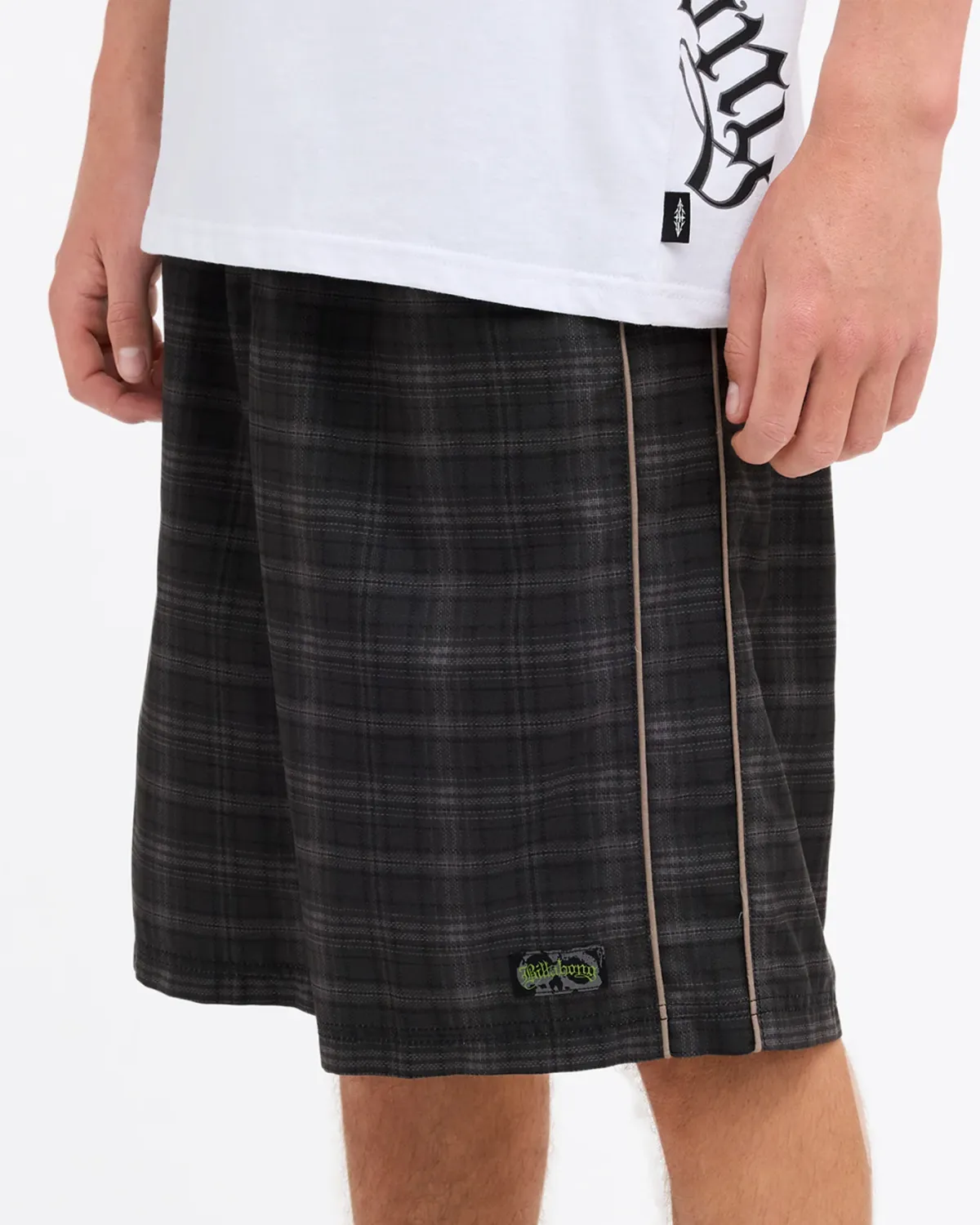 BILLABONG MENS IMMORTAL CHECK BOARDSHORT - MOSS
