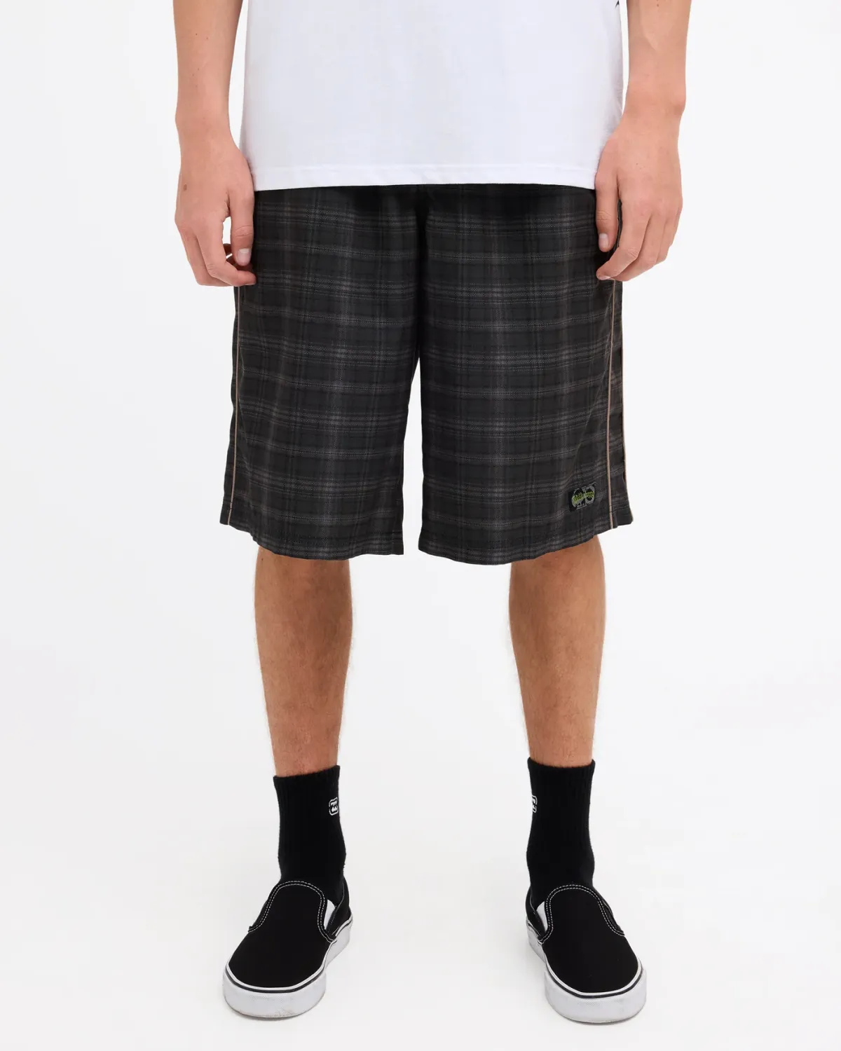 BILLABONG MENS IMMORTAL CHECK BOARDSHORT - MOSS