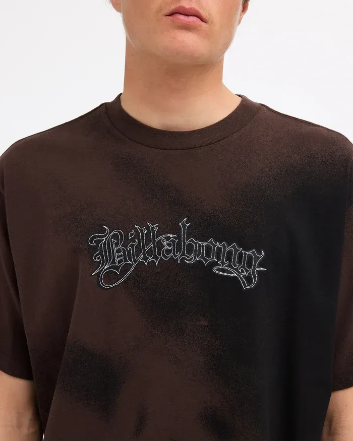 BILLABONG MENS IMMORTAL SKULL SS TEE - DIRT