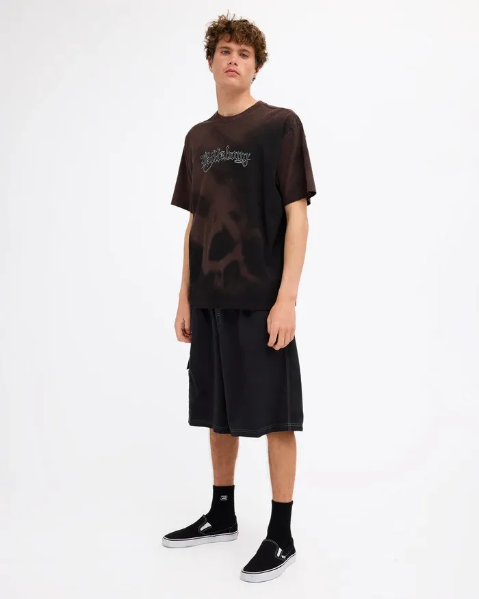 BILLABONG MENS IMMORTAL SKULL SS TEE - DIRT