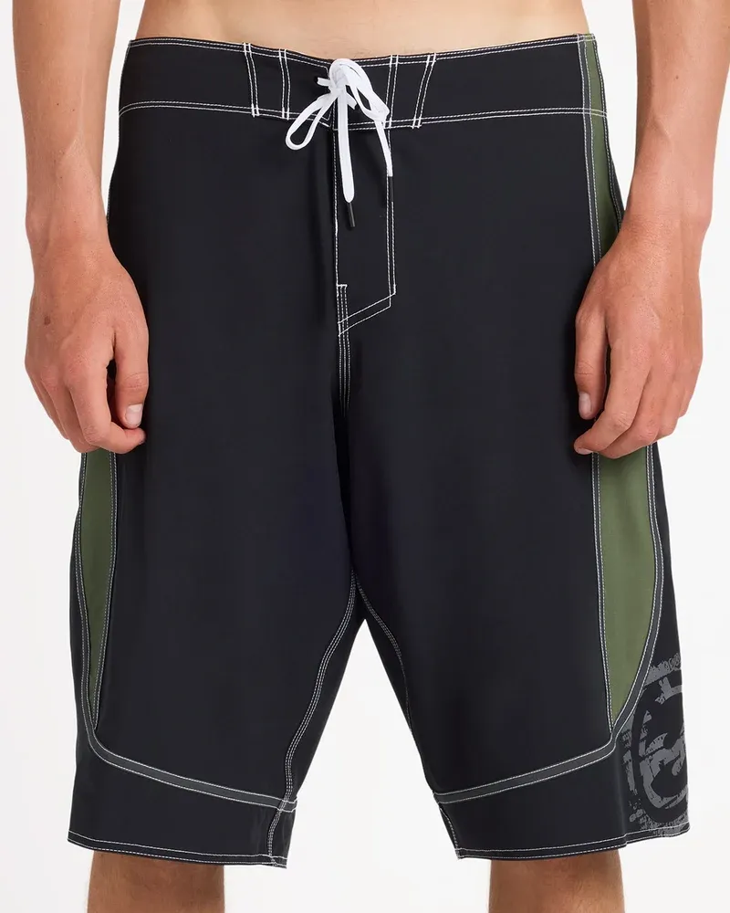 BILLABONG MENS SPEC SYSTEMS PRO BOARDSHORT - BLACK