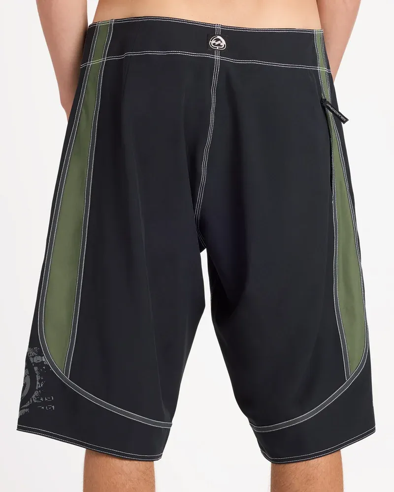 BILLABONG MENS SPEC SYSTEMS PRO BOARDSHORT - BLACK