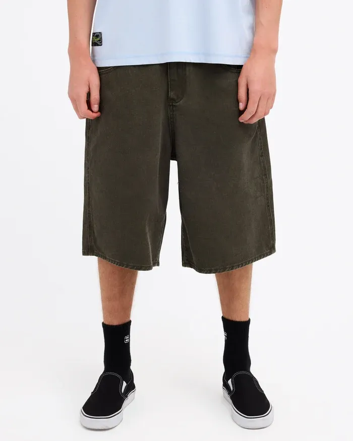 BILLABONG MENS IMMORTAL DENIM SHORT - BONG WATER WASH
