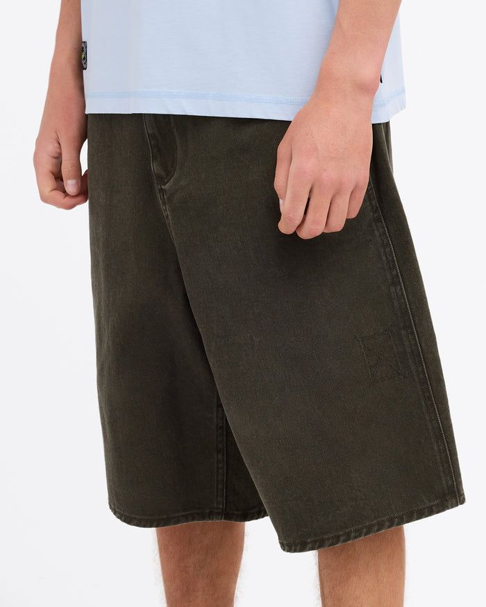 BILLABONG MENS IMMORTAL DENIM SHORT - BONG WATER WASH