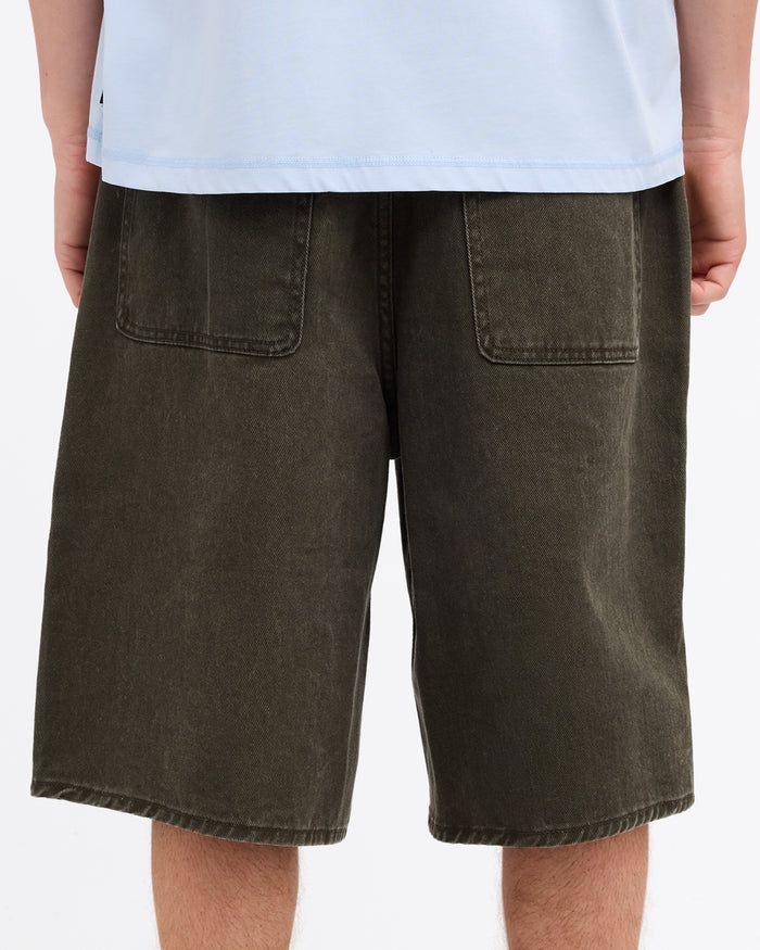 BILLABONG MENS IMMORTAL DENIM SHORT - BONG WATER WASH