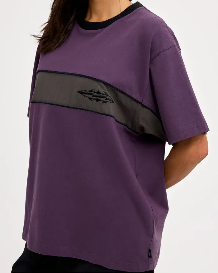 BILLABONG MENS IMMORTAL PRECISION SS TEE - PURP