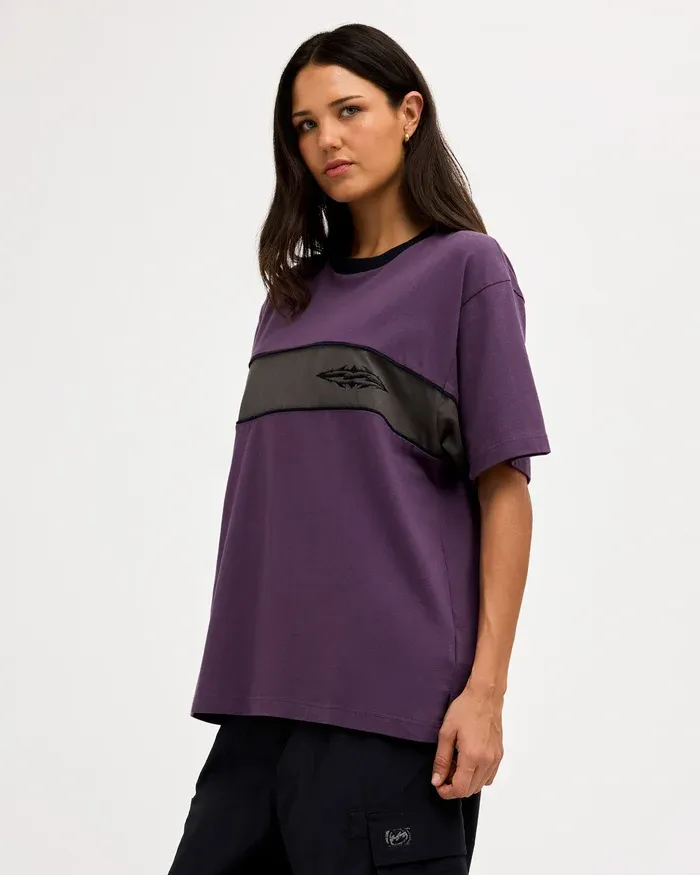 BILLABONG MENS IMMORTAL PRECISION SS TEE - PURP