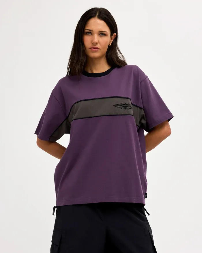BILLABONG MENS IMMORTAL PRECISION SS TEE - PURP