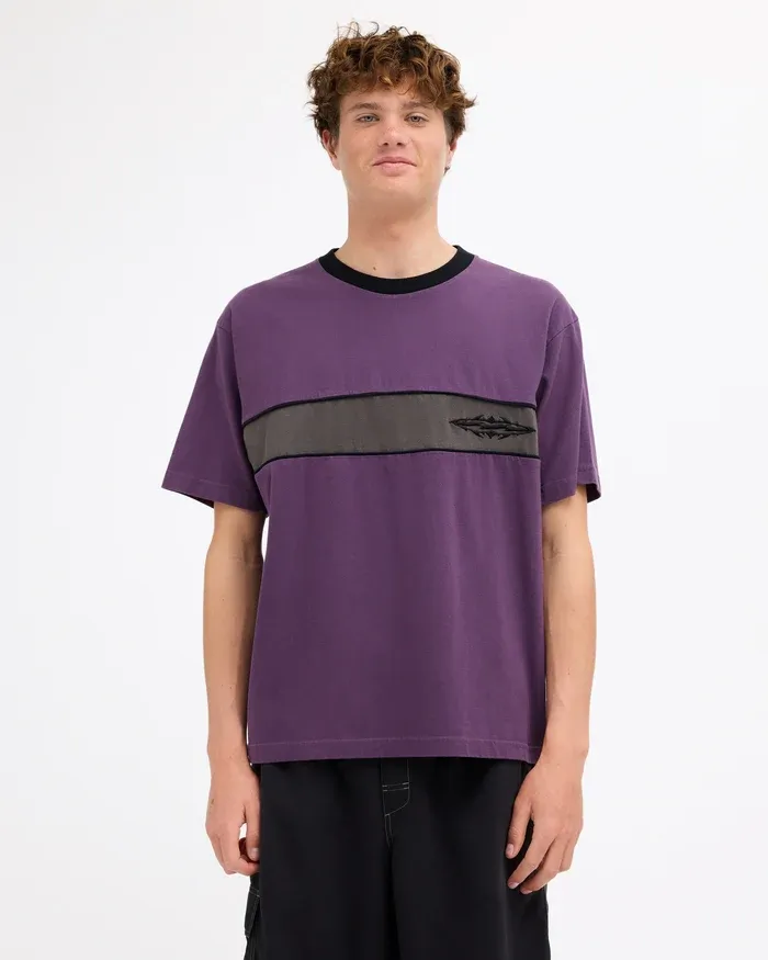 BILLABONG MENS IMMORTAL PRECISION SS TEE - PURP