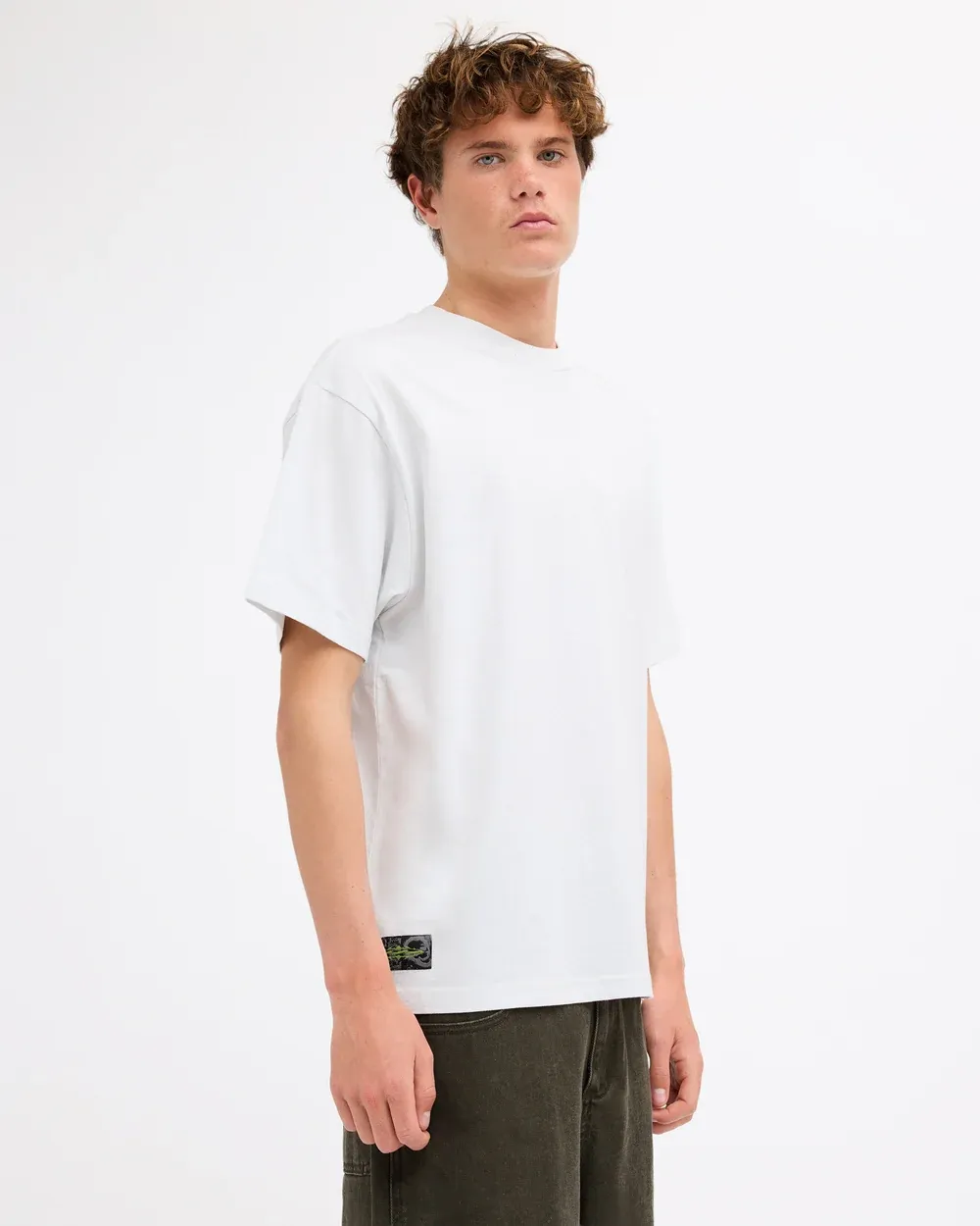 BILLABONG MENS IMMORTAL ARCH SS TEE - FOG