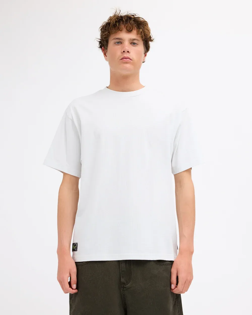 BILLABONG MENS IMMORTAL ARCH SS TEE - FOG