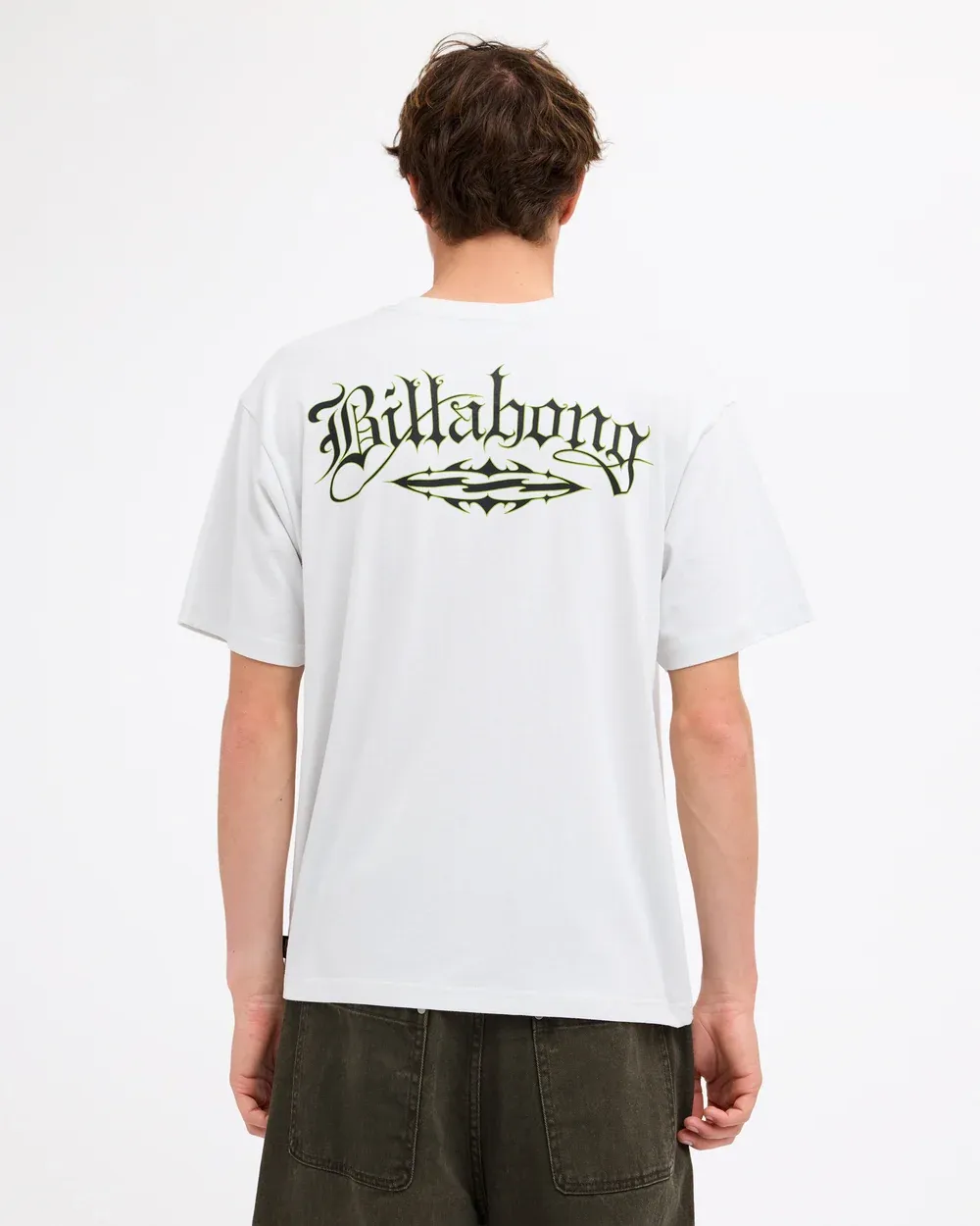 BILLABONG MENS IMMORTAL ARCH SS TEE - FOG