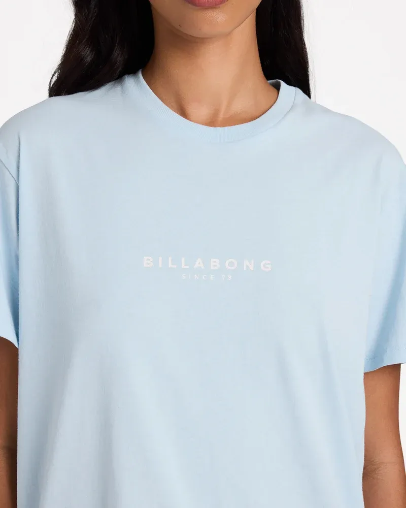 BILLABONG WOMENS PACIFIC TEE - COOL BLUE