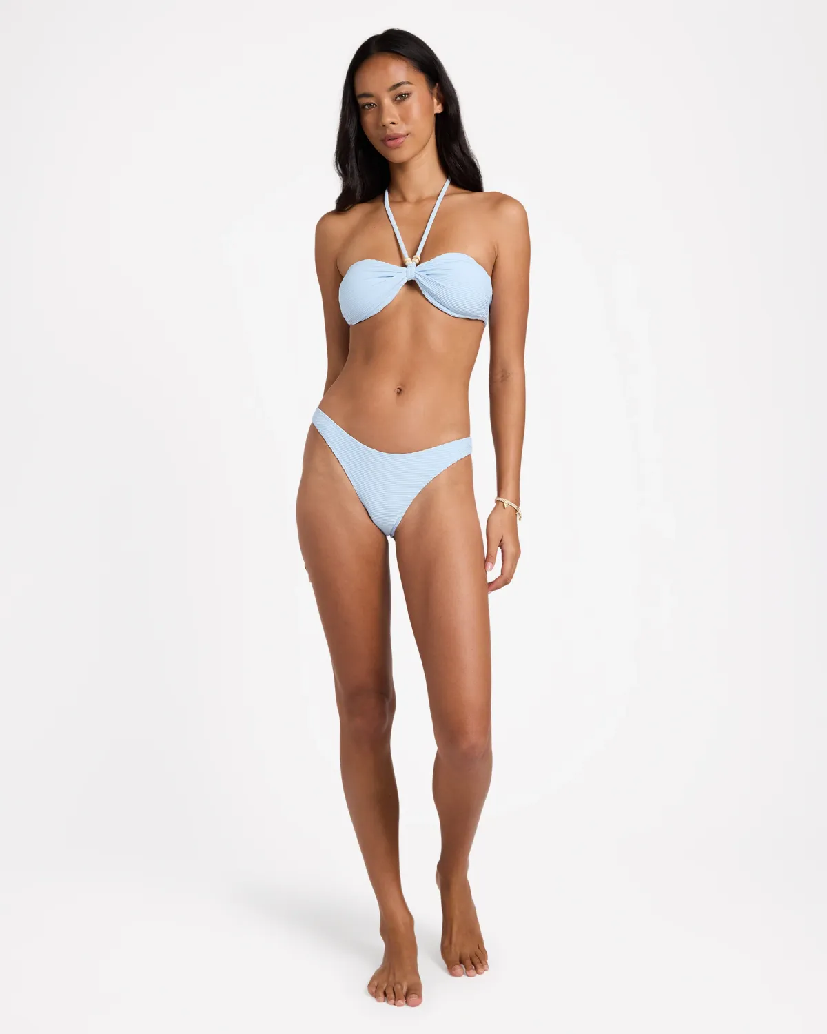 BILLABONG WOMENS TANLINES HIKE SWIM PANT - COOL BLUE