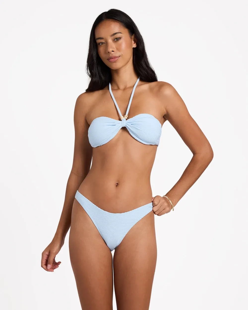 BILLABONG WOMENS TANLINES HIKE SWIM PANT - COOL BLUE