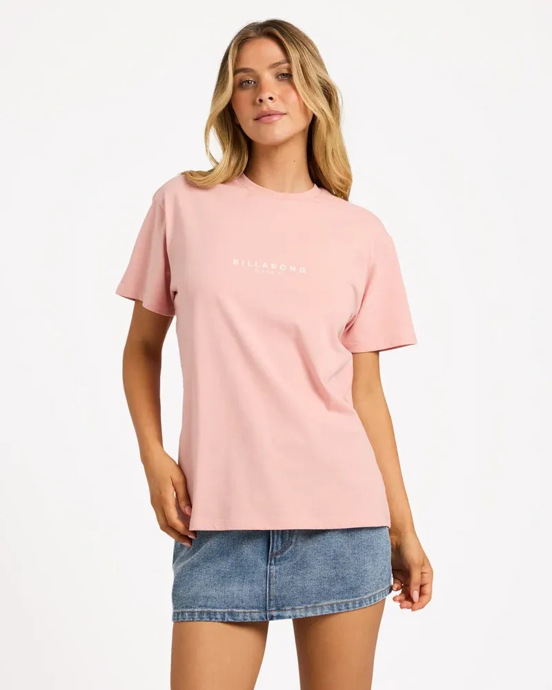 BILLABONG WOMENS PACIFIC TEE - PALE PEACH