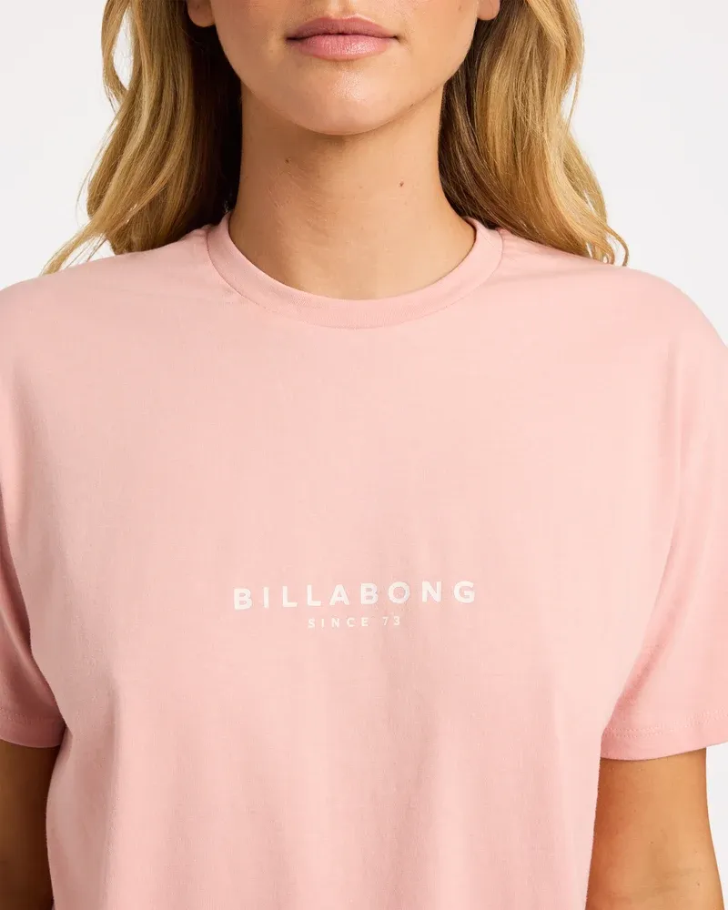 BILLABONG WOMENS PACIFIC TEE - PALE PEACH