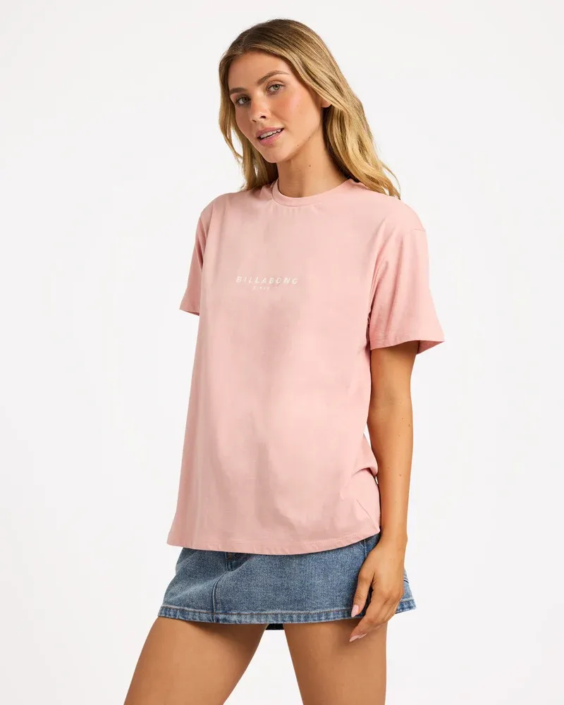 BILLABONG WOMENS PACIFIC TEE - PALE PEACH