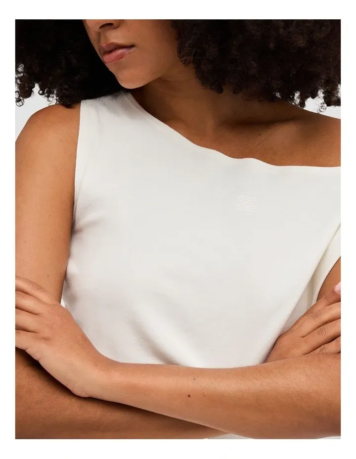 BILLABONG WOMENS REPEAT TANK - SALT CRYSTAL