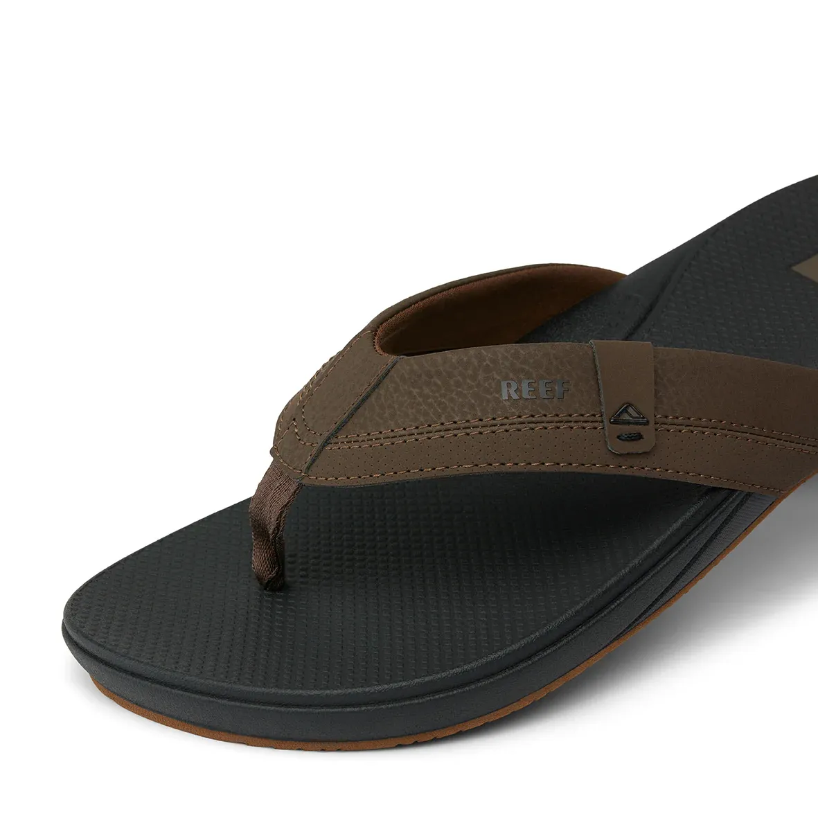 REEF MENS CUSHION SPRING 2.0 THONG - BROWN
