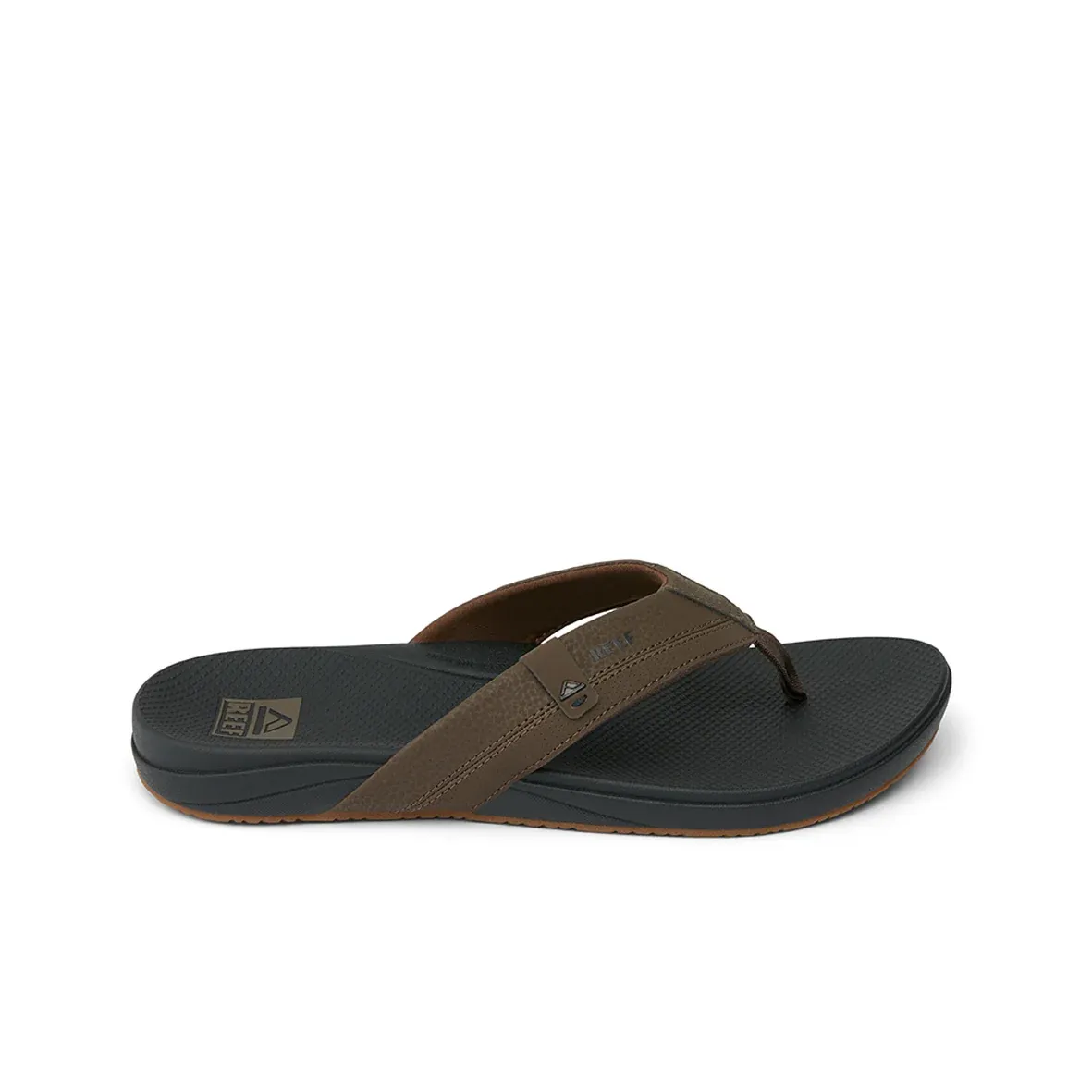 REEF MENS CUSHION SPRING 2.0 THONG - BROWN
