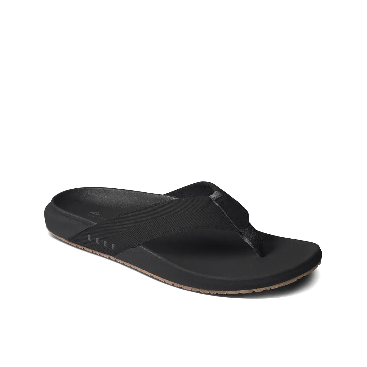REEF MENS RAGLAN THONG - BLACK/GUM