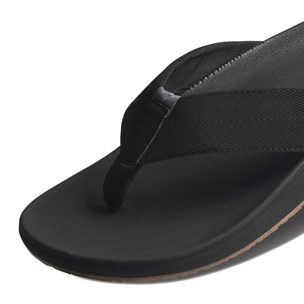 REEF MENS RAGLAN THONG - BLACK/GUM