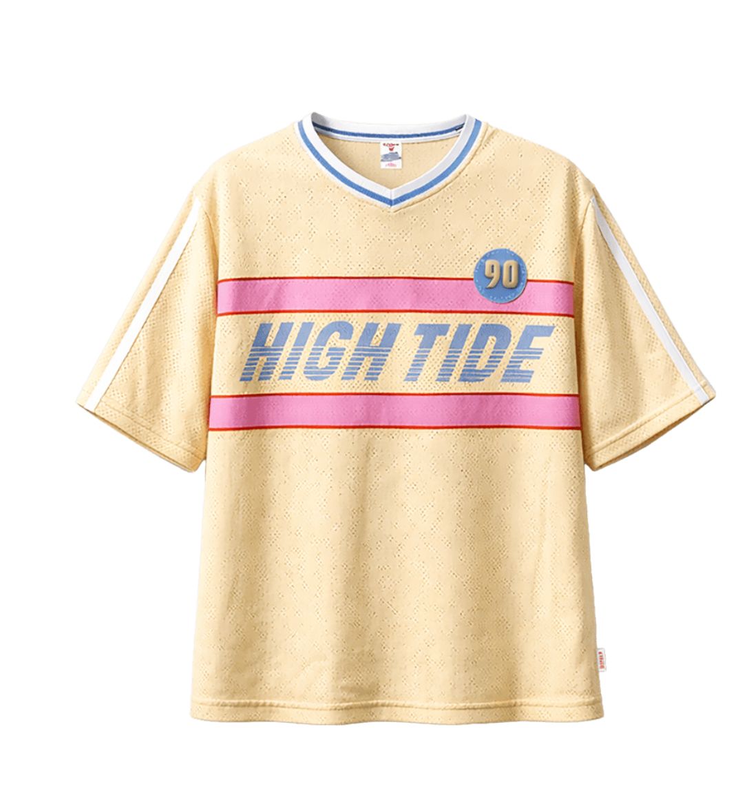 ROXY WOMENS HIGH TIDE SS TEE - LEMON DROP