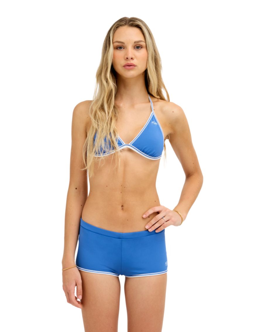 ROXY WOMENS NO DOUBT LOW SHORTY SWIM - COBALT