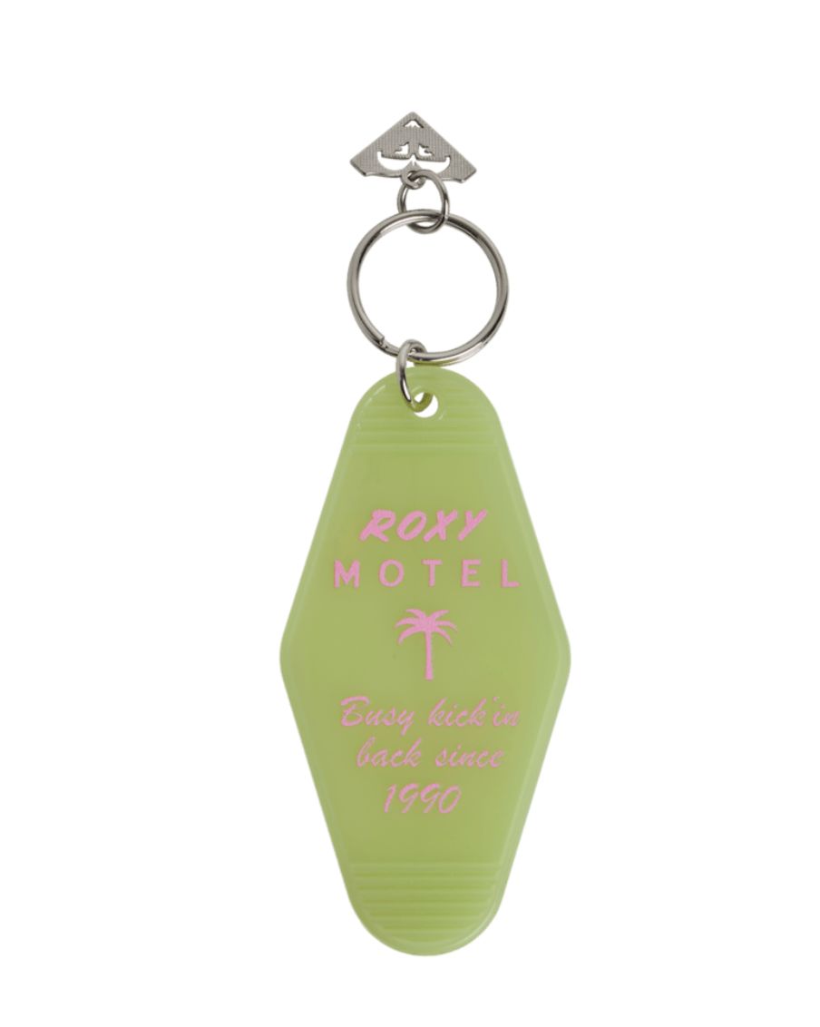 ROXY WOMENS HIGH TIDE KEYRING - LIME