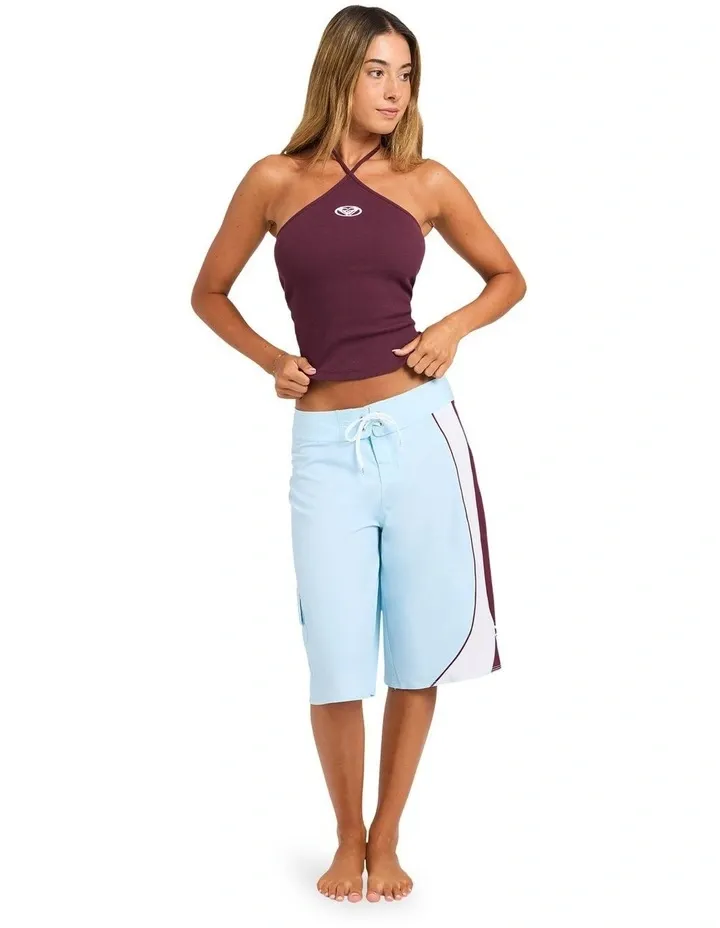 ROXY WOMENS BETTY HALTER TOP - CHERRY WINE