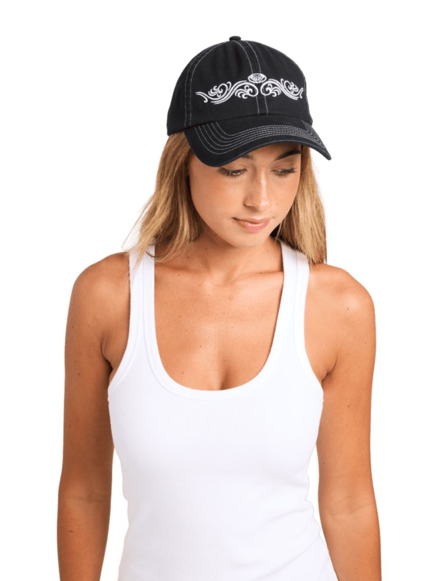 ROXY WOMENS NO DOUBT CAP - BLACK